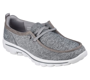 Dámské Ležérní Tenisky Skechers GO WALK 2 - Spring Fun Šedé | CZ.124758GRY