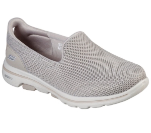 Dámské Ležérní Tenisky Skechers GOwalk 5 Šedé Hnědé | CZ.15901TPE