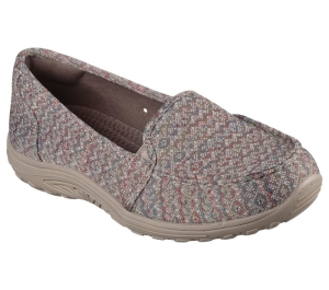 Dámské Ležérní Tenisky Skechers Relaxed Fit: Reggae Fest - Sweet Moments Šedé Hnědé Viacfarebný | CZ.158521TPMT