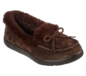 Dámské Pantofle Skechers Arch Fit Lounge - Soothe Čokolády | CZ.175171CHOC