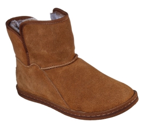 Dámské Pantofle Skechers Cozy Campfire - Bunny Cuddles Hnědé | CZ.44926CSNT