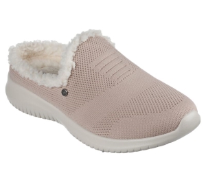 Dámské Pantofle Skechers Ultra Flex - Perfect Plans Šedé Hnědé | CZ.149683TPE