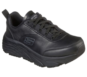 Dámské Pracovní Obuv Skechers Pracovní Relaxed Fit: Max Cushioning Elite SR - Kajus Černé | CZ.108015BLK