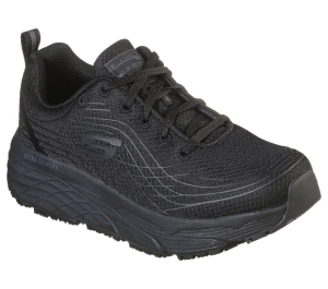 Dámské Pracovní Obuv Skechers Pracovní Relaxed Fit: Max Cushioning Elite SR Černé | CZ.108016BLK