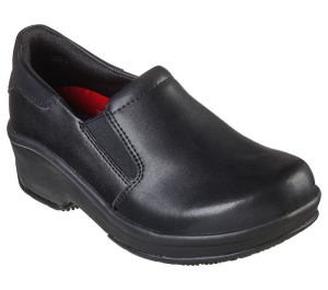 Dámské Pracovní Obuv Skechers Pracovní Relaxed Fit: Upswep SR Černé | CZ.108024BLK