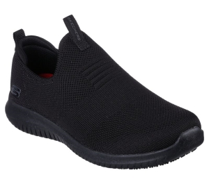 Dámské Pracovní Obuv Skechers Pracovní Relaxed Fit: Ultra Flex SR Černé | CZ.108034BLK