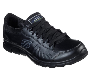 Dámské Pracovní Obuv Skechers Pracovní Relaxed Fit: Eldred SR Černé | CZ.76551BLK