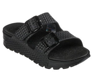 Dámské Sandály Skechers Foamies: Arch Fit Footsteps - Hi'Ness Černé | CZ.111378BBK