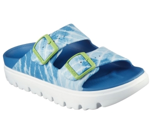 Dámské Sandály Skechers Foamies: Level - Aqua Potion Blankyt | CZ.111458BLU