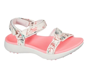 Dámské Sandály Skechers GO GOLF 600 Sandal - Tropics Bílé Viacfarebný | CZ.123039WMLT