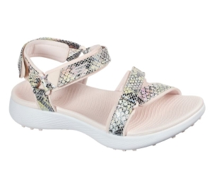 Dámské Sandály Skechers GO GOLF 600 Sandal - Charms Světle Růžové | CZ.17018LPMT