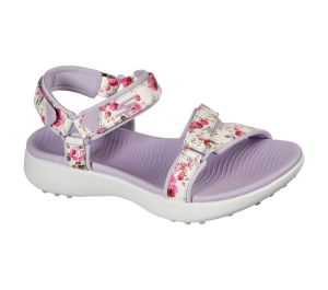 Dámské Sandály Skechers GO GOLF 600 Sandal - Garden Bílé Viacfarebný | CZ.17019WMLT