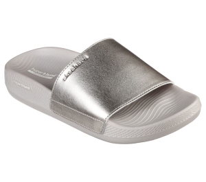 Dámské Sandály Skechers Hyper Pantofle - Shine On Zlaté | CZ.140431GLD