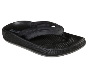 Dámské Sandály Skechers Hyper Pantofle - Exceptional Černé | CZ.140460BBK