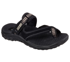 Dámské Sandály Skechers Reggae - Rasta Černé | CZ.46444BLK