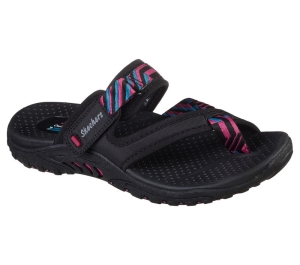 Dámské Sandály Skechers Reggae - Vibrancy Černé Viacfarebný | CZ.163100BKMT