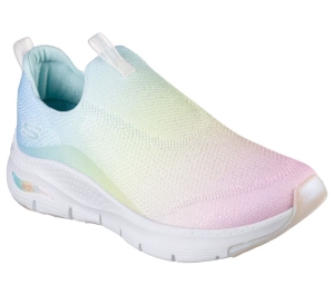 Dámské Slip On Skechers Arch Fit - Good Vibrations Viacfarebný | CZ.149726MULT