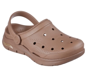 Dámské Slip On Skechers Foamies: Arch Fit - It's A Fit Hnědé | CZ.111385TAN