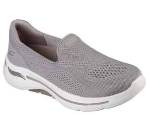 Dámské Slip On Skechers GO WALK Arch Fit - Imagined Šedé Hnědé | CZ.124483TPE