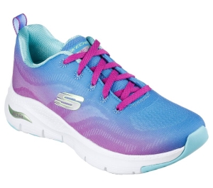 Dámské Sportovní Tenisky Skechers Arch Fit - Vibrant Step Fialové Viacfarebný | CZ.149724PRMT