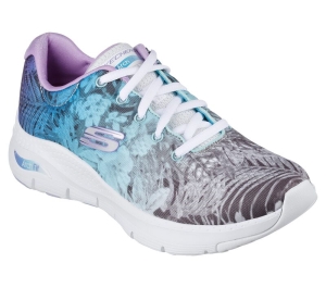 Dámské Sportovní Tenisky Skechers Arch Fit - New Tropic Bílé Viacfarebný | CZ.149728WMLT