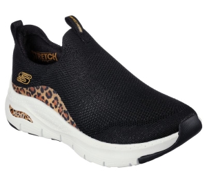 Dámské Sportovní Tenisky Skechers Arch Fit - New Native Černé | CZ.149778BLK