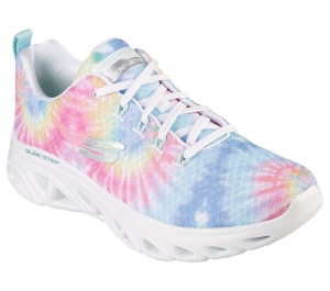 Dámské Sportovní Tenisky Skechers Glide-Step Sportovní - Wild Step Bílé Viacfarebný | CZ.149329WMLT