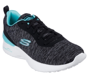 Dámské Sportovní Tenisky Skechers Skech-Air Dynamight - Pure Serene Černé Světle Tyrkysové | CZ.149751BKAQ