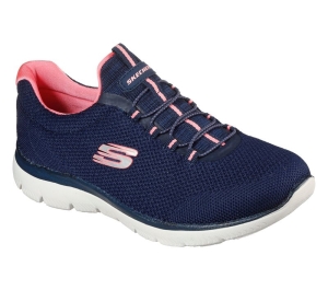 Dámské Sportovní Tenisky Skechers Summits - Cool Classic Tmavě Blankyt Růžové | CZ.149206NVPK