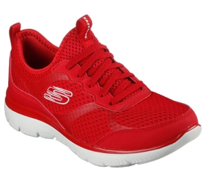 Dámské Sportovní Tenisky Skechers Summits - Free Classics Červené | CZ.149535RED