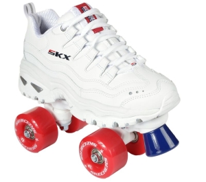 Dámské Šněrovací Boty Skechers Energy - 4 Wheelers Bílé | CZ.149223WHT