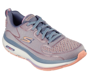 Dámské Šněrovací Boty Skechers GO WALK Workout Walker - Alecia Blankyt Oranžové | CZ.124940BLOR