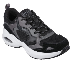 Dámské Šněrovací Boty Skechers Muno - Kick It Černé | CZ.177050BLK