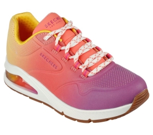 Dámské Šněrovací Boty Skechers Uno 2 - Ombre Away Růžové Viacfarebný | CZ.155628PKMT