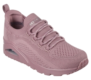 Dámské Šněrovací Boty Skechers Uno - Everywear Růžové | CZ.177102ROS