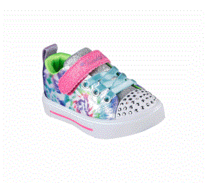 Dívčí Ležérní Tenisky Skechers Twinkle Toes: Twinkle Sparks - Stormy Brights Bílé Viacfarebný | CZ.314784NWMLT