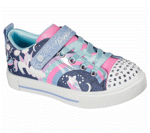 Dívčí Ležérní Tenisky Skechers Twinkle Toes: Twinkle Sparks - Unicorn Charmed Tmavě Blankyt Viacfarebný | CZ.314789LNVMT