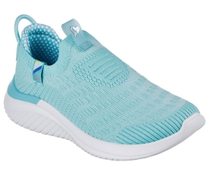 Dívčí Ležérní Tenisky Skechers Ultra Flex 3.0 - Happy Brights Tyrkysové | CZ.302244LTURQ