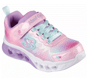 Dívčí Light Up Boty Skechers Flutter Heart Lights - Simply Love Růžové Viacfarebný | CZ.302315LPKMT