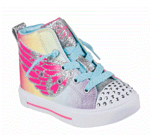 Dívčí Light Up Boty Skechers Twinkle Toes: Twinkle Sparks - Wing Charm Viacfarebný | CZ.314785NMLT