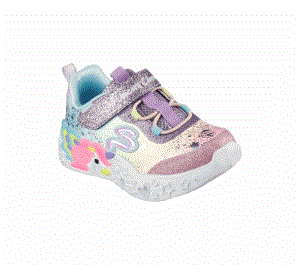 Dívčí Light Up Boty Skechers Unicorn Charmer - Twilight Dream Fialové Viacfarebný | CZ.302681NPRMT