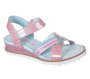 Dívčí Sandály Skechers Desert Kiss - Rainbow Spark Růžové | CZ.302111LPNK