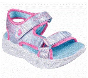 Dívčí Sandály Skechers Heart Lights Sandal Blankyt Viacfarebný | CZ.302968LBLMT