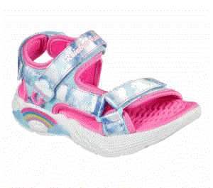 Dívčí Sandály Skechers Rainbow Racer Sandal - Summer Sky Blankyt | CZ.302975LBLU