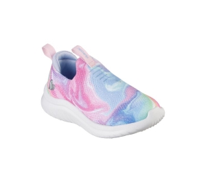 Dívčí Slip On Skechers Ultra Flex 2.0 - Swirlology Levandule Viacfarebný | CZ.302281NLVMT