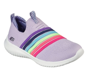 Dívčí Slip On Skechers Ultra Flex - Brightful Day Levandule Viacfarebný | CZ.81541LLVMT