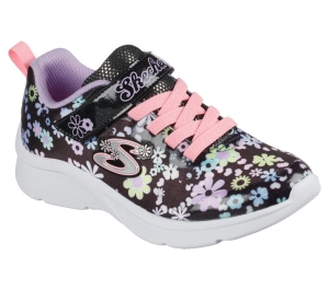 Dívčí Sportovní Tenisky Skechers Microspec - Daisy Fun Černé Viacfarebný | CZ.302347LBKMT