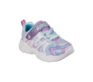 Dívčí Sportovní Tenisky Skechers Unicorn Storm - Magical Dreamerz Levandule Světle Tyrkysové | CZ.302210NLVAQ