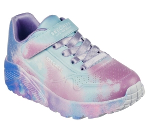 Dívčí Sportovní Tenisky Skechers Uno Lite - Splatter Glows Blankyt Viacfarebný | CZ.310487LBLMT