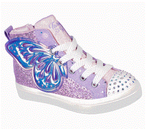 Dívčí Šněrovací Boty Skechers Twinkle Toes: Twi-Lites 2.0 - Butterfly Wishes Levandule Viacfarebný | CZ.314435LLVMT